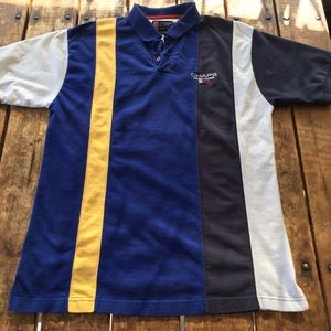 Vintage Chaps Ralph Lauren Colorblock Polo/ L
